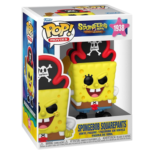 Figurine Funko Pop! The SpongeBob Movie Bob Pirate 1938