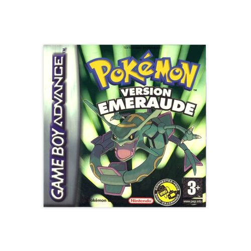 Pokémon Version Émeraude GBA