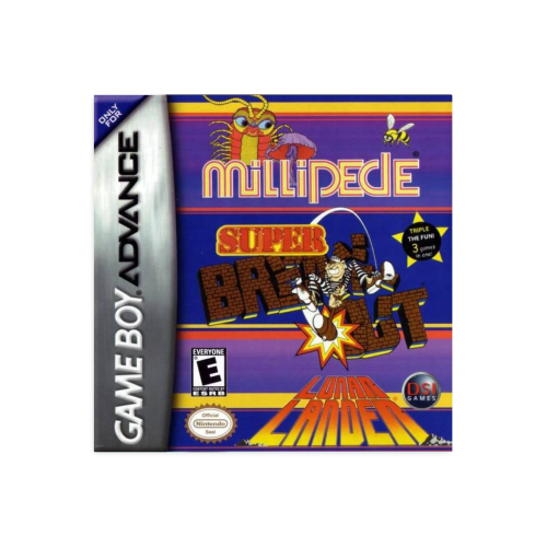 Compilation Millipede / Super Breakout / Lunar Lander GBA