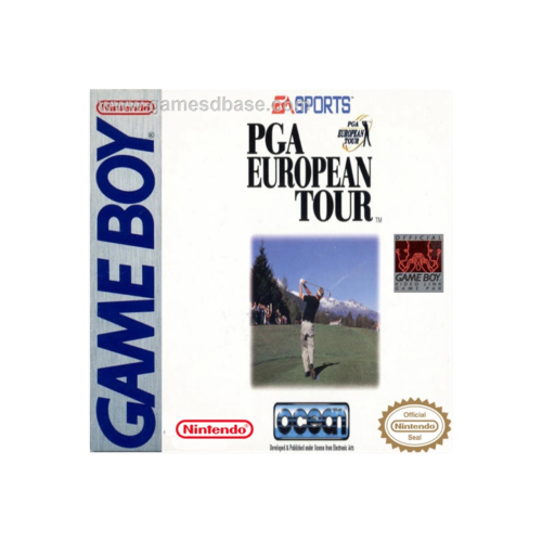 PGA European Tour Golf Game Boy