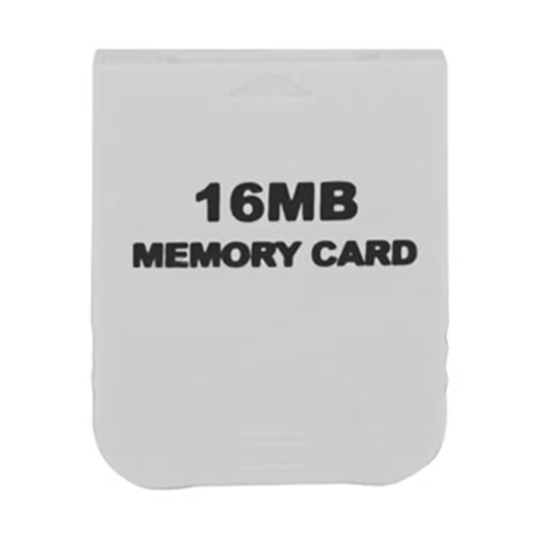 Carte Mémoire 16MB Blanche GameCube