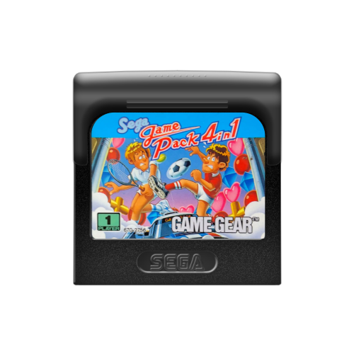 Game Pack 4 in 1 Game Gear