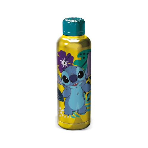 Bouteille en Acier Stitch Bleu 515ml