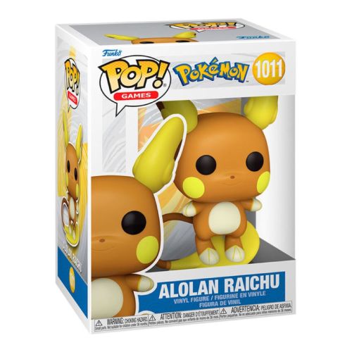 Figurine Funko Pop! Pokémon Raichu d’Alola 1011