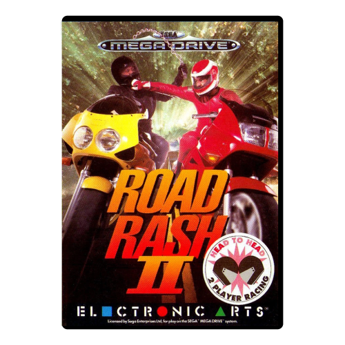 Road Rash II Mega Drive