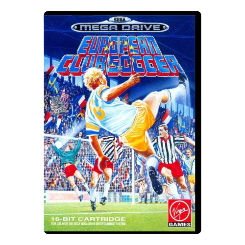 European Club Soccer Mega Drive