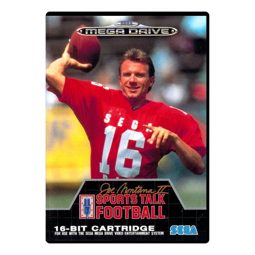 Joe Montana II Sports Talk Football Mega Drive