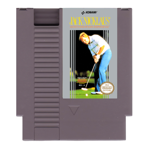 Jack Nicklaus' Greatest 18 Holes of Major Championship Golf NES