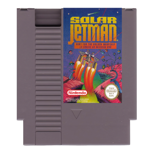 Solar Jetman Hunt for the Golden Warpship NES