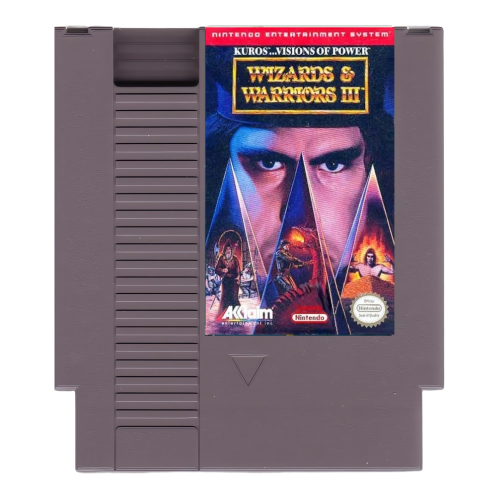 Wizards & Warriors III Kuros Visions of Power NES