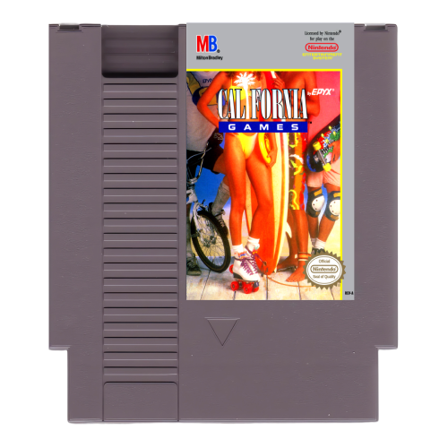 California Games en boîte NES