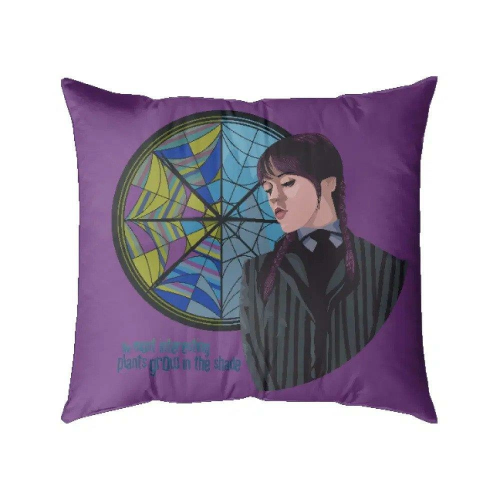 Coussin Wednesday Addams