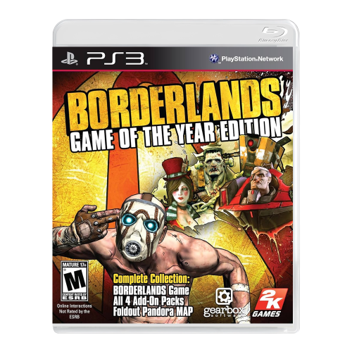 Borderlands Edition Game of the Year PS3