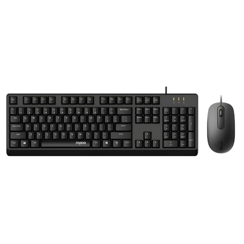 Pack Clavier et Souris Rapoo X130 Pro Filaire