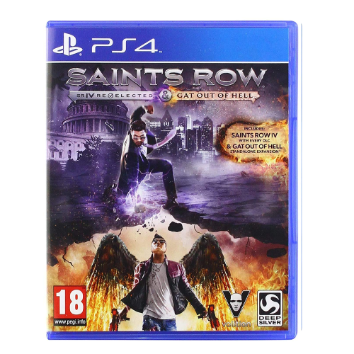 Saints Row IV Re-Elected + Gat Out of Hell First Edition PS4