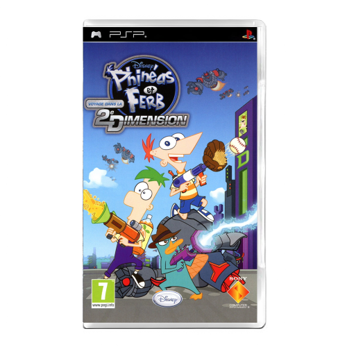 Phineas et Ferb Voyage dans la 2ème Dimension PSP