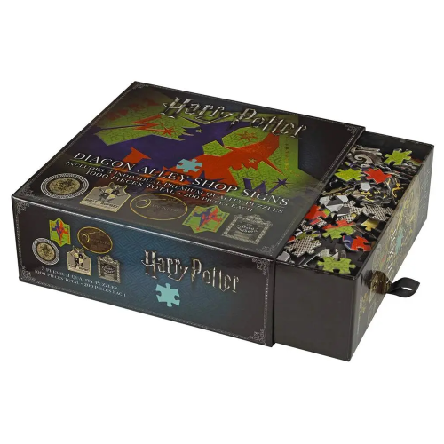 Puzzle Harry Potter Enseignes Chemin de Traverse 5x200 p
