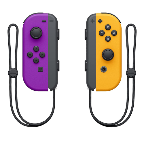 Paire de Joy-Con Violet et Orange Nintendo Switch