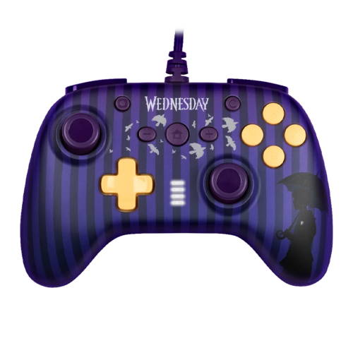 Manette Konix Wednesday Violette Nintendo Switch