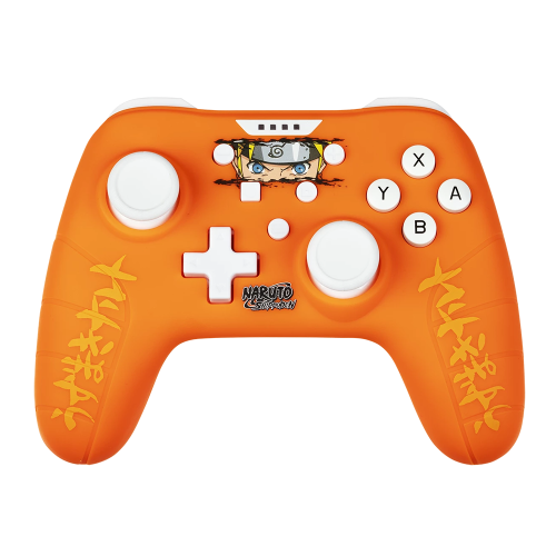 Manette Filaire Konix Naruto Shippuden Orange Nintendo Switch