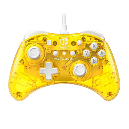 Manette Filaire Rock Candy Jaune Nintendo Switch