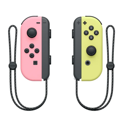 Paire de Joy-Con Rose Pastel et Jaune Nintendo Switch