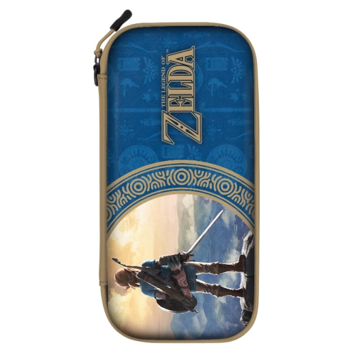 Étui de Transport Officiel Zelda Hyrule Blue Nintendo Switch