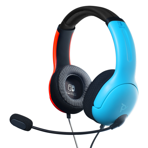 Casque PDP LVL40 Bleu et Rouge Nintendo Switch