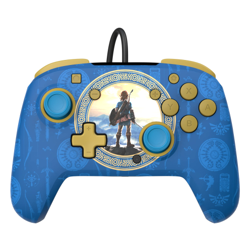 Manette Filaire PDP Rematch Zelda Hyrule Nintendo Switch