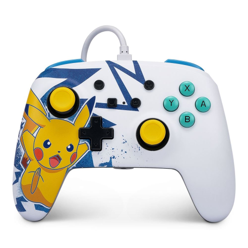 Manette Filaire PowerA Pikachu High Voltage Nintendo Switch