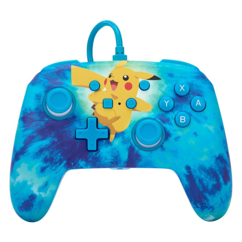 Manette Filaire PowerA Pokémon Bleu Nintendo Switch