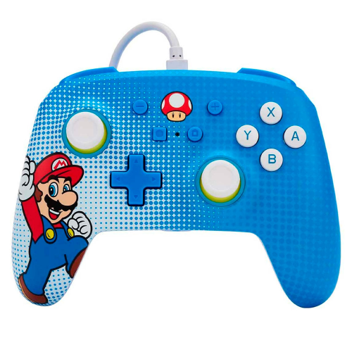 Manette Filaire PowerA Mario Pop Art Nintendo Switch