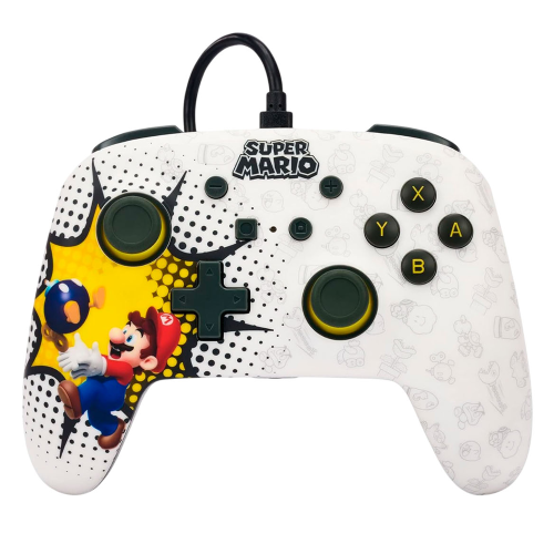 Manette Filaire PowerA Mario Bob-omb Blast Nintendo Switch