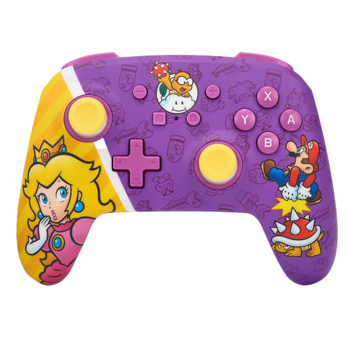 Manette Filaire PowerA Super Mario Princess Peach Battle Nintendo Switch