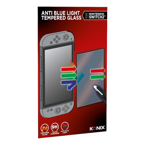 Verre Trempé Anti-Lumière Bleue Nintendo Switch