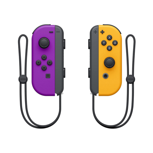 Paire de Joy-Con Violet et Orange Nintendo Switch