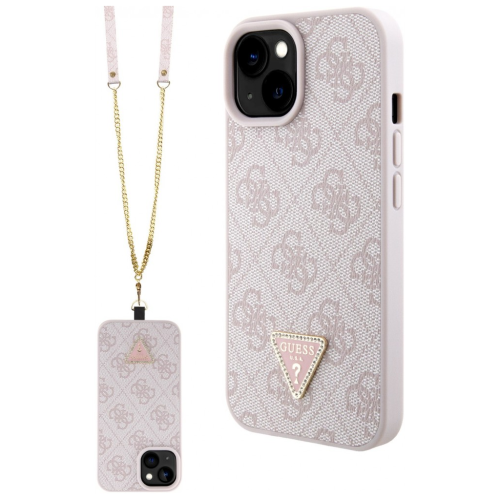 Coque Guess Monogramme Rose iPhone 13 Pro