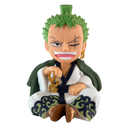Tirelire One Piece Zoro Juro 15 cm
