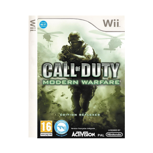 Call of Duty Modern Warfare Édition Réflexes Wii