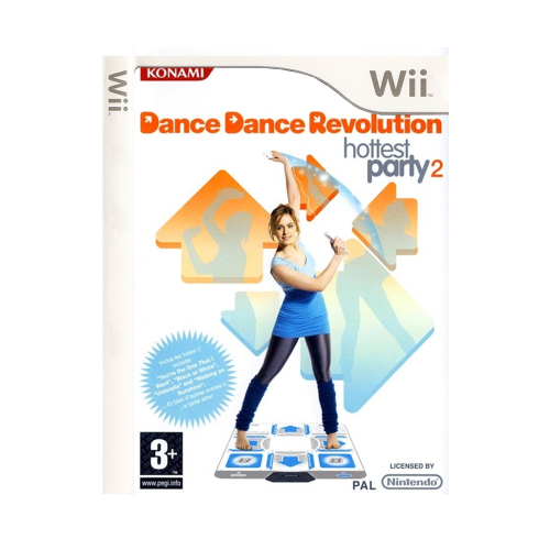 Dance Dance Revolution Hottest Party 2 avec Tapis de Danse Wii