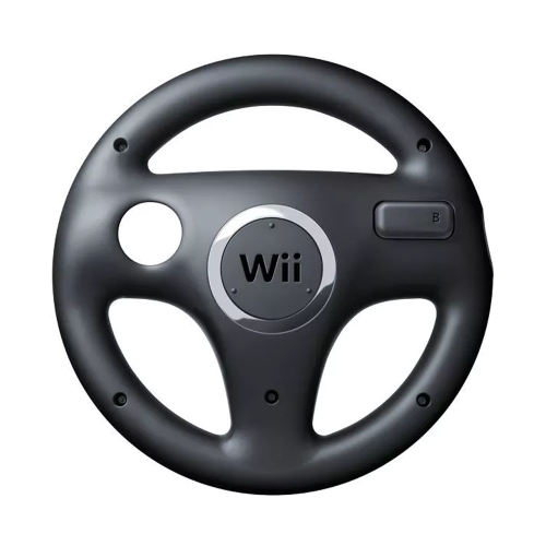 Volant Wii Noir Officiel Wii