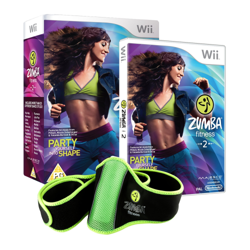 Zumba Fitness 2 avec Ceinture Wii