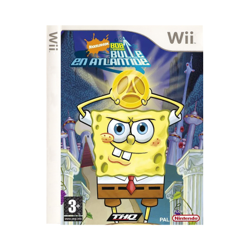 Bob l'Éponge Bulle en Atlantide Wii