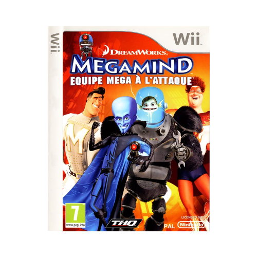 Megamind Équipe Mega-Nol l'Attaque Wii