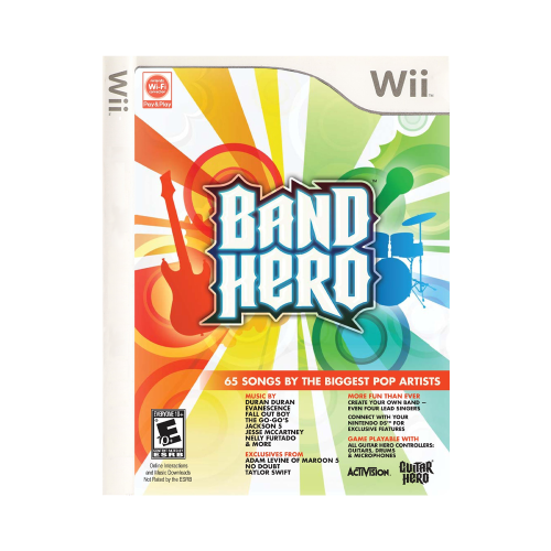 Band Hero Wii