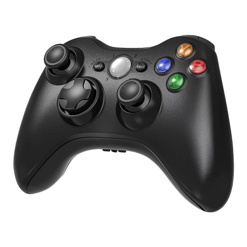 Manette Xbox 360 Sans Fil Noire