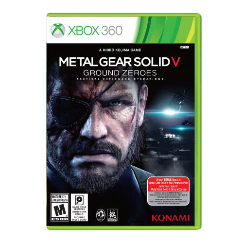 Metal Gear Solid V Ground Zeroes Xbox 360