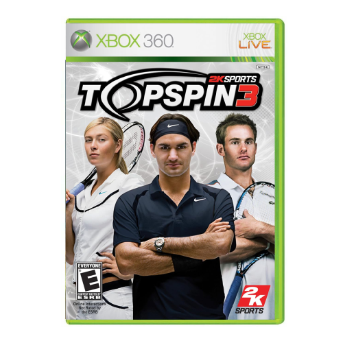 Top Spin 3 Xbox 360