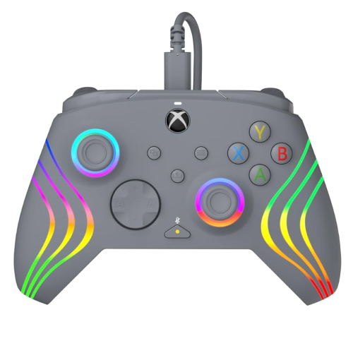 Manette Filaire PDP Afterglow Wave Grey Xbox Series