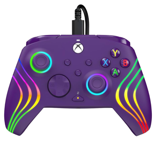 Manette Filaire PDP Afterglow Wave Mauve Xbox Series